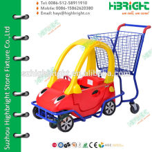 Carrito de compras de coches de juguete de compras de supermercado